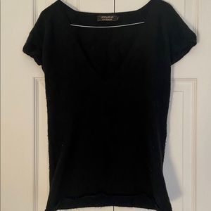 Cashmere black sweatshirt t1